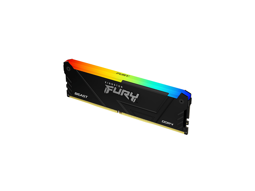 Kingston FURY Beast 8GB 3200 MHz DDR4 RGB Memory in Qatar Kingston FURY Beast 8GB 3200 MHz DDR4 RGB Memory in Qatar